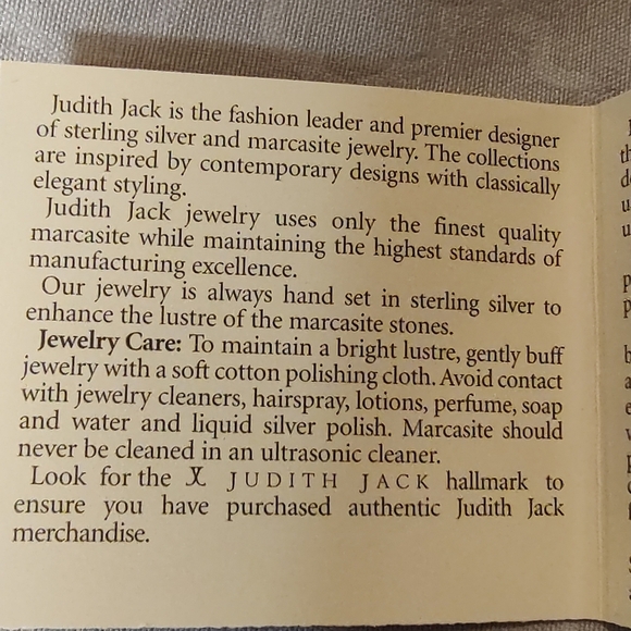 Judith Jack Necklace Sterling Silver Marcasite Pendant - Picture 15 of 15